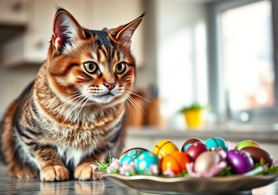 Mačke in čokoladna jajca – česa se moraš za vsako ceno izogniti