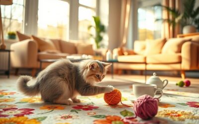 Mačji blog 18 Mačka in nova spomladanska preproga – na kaj moraš biti pozoren?