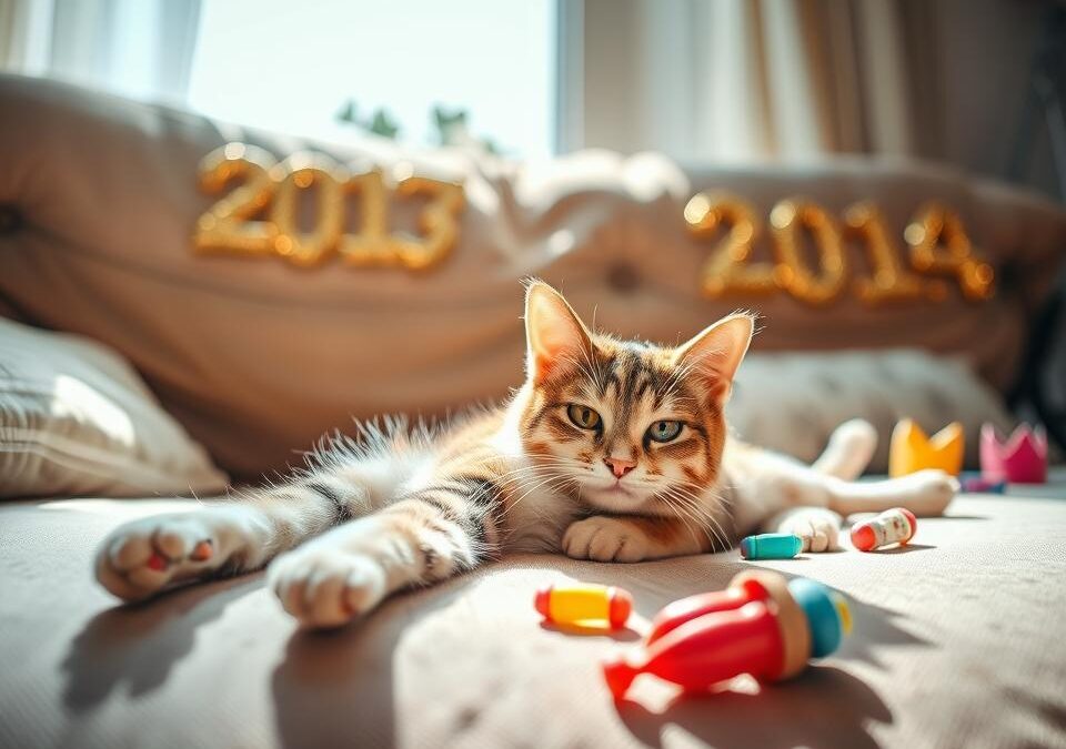 Dan po silvestru – nova rutina tvoje mačke