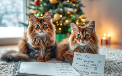 Mačka in novoletne zaobljube – kaj lahko spremenita skupaj