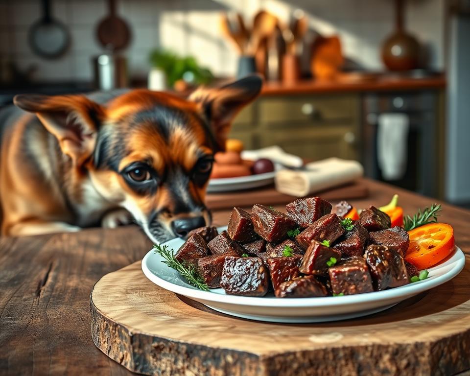 okus govedine za izbirčnega psa
