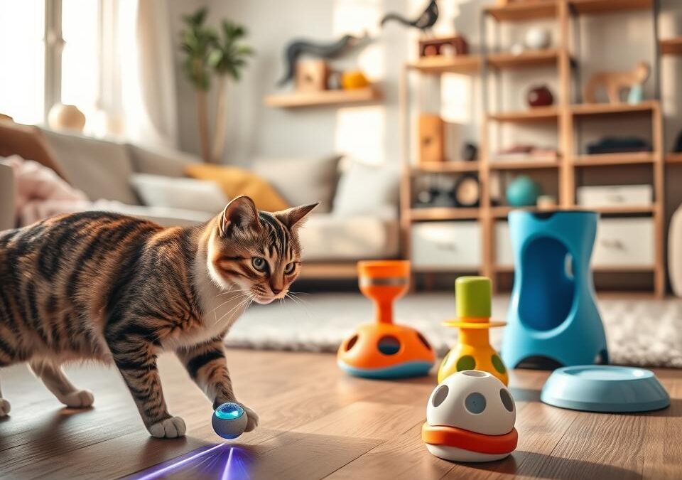 Pametne igrače za mačke – Vse, kar moraš vedeti o tem!