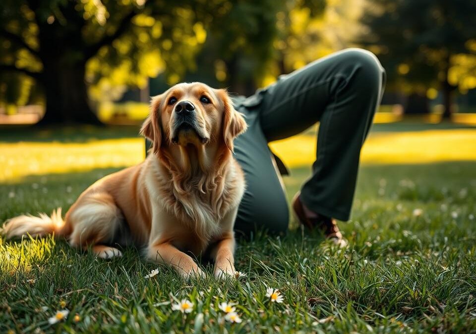 Če bi lahko govoril, bi rekel: »samo bodi tukaj z menoj«