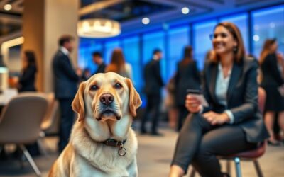 CriskyDog spletni časopis 16 Pes na poslovnih dogodkih – Vse, kar moraš vedeti o tem!