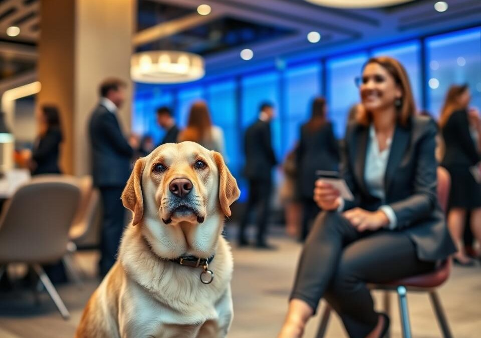 Pes na poslovnih dogodkih – Vse, kar moraš vedeti o tem!