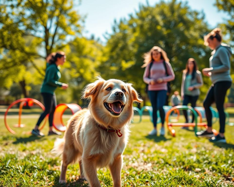 pes pri timskih aktivnostih