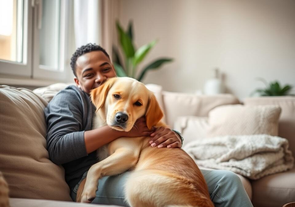 Ko se tvoj pes stisne k tebi, se približa tudi tvoji duši