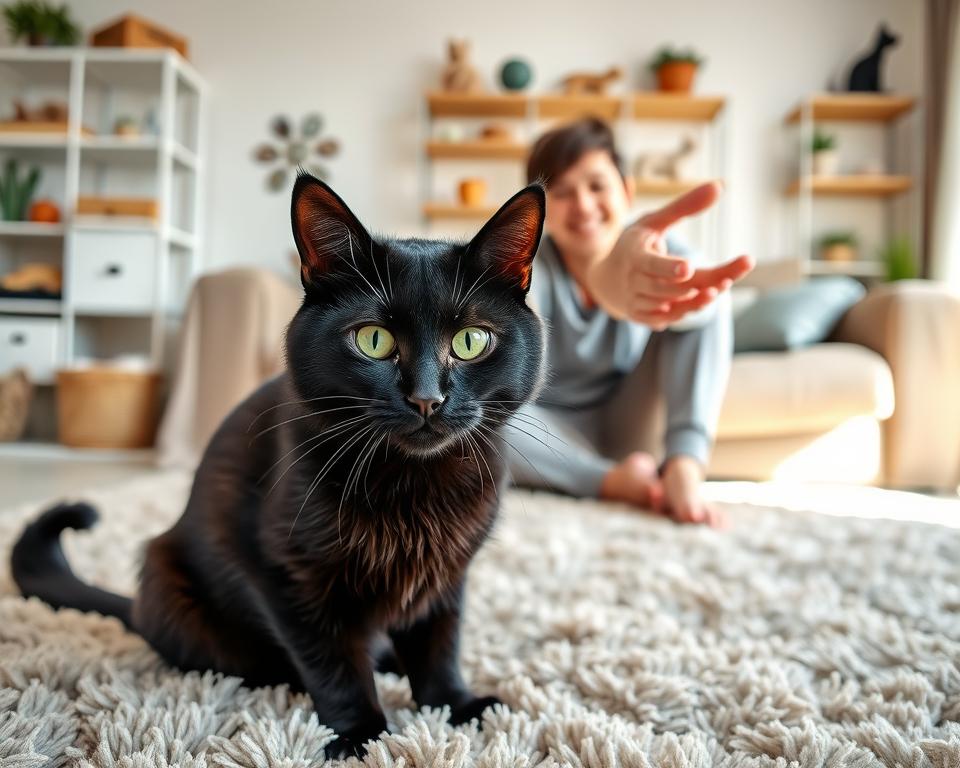 posvojitev črne mačke