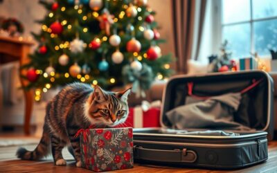 Mačji blog 22 Potuješ za božič? Tako se pripravi, če mačka ostane doma