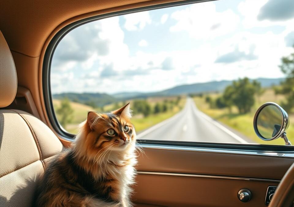 Potovanje z mačko z avtomobilom – Vse, kar moraš vedeti o tem!