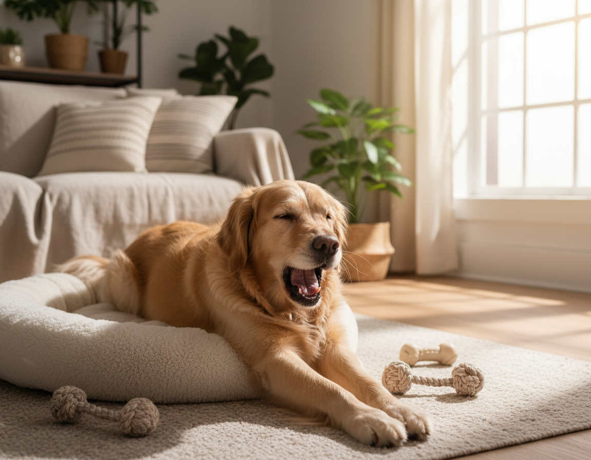 potreba psa po spanju