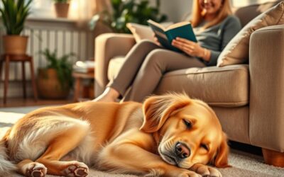 CriskyDog spletni časopis 23 Bližina, ki prinaša srečo – zakaj tvoj pes rad leži pri tvojih nogah?