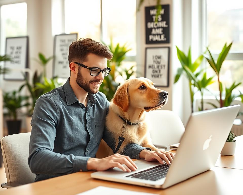 povečanje produktivnosti pri delu s psom