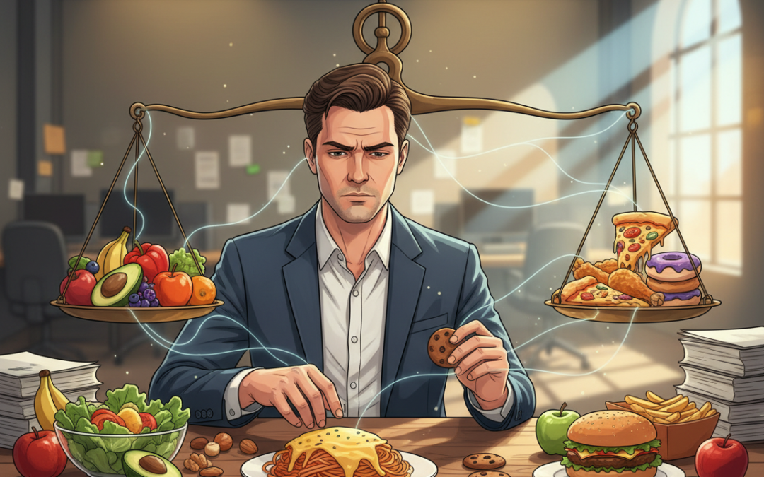 Povezava med stresom in hrano