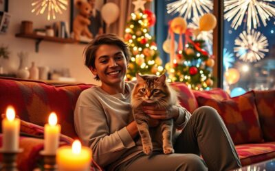 Silvestrske zabave z mačko – kaj je sprejemljivo in kaj ne