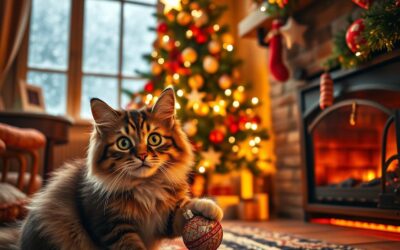 Božične mačje pravljice za otroke in skrbnike