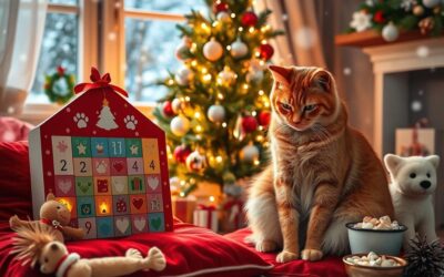 Božični urnik mačke – kaj in kdaj storiti?