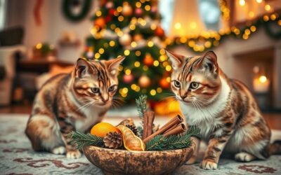 Božični vonji, ki jih mačke ne prenesejo