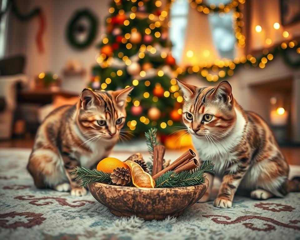 Božični vonji, ki jih mačke ne prenesejo