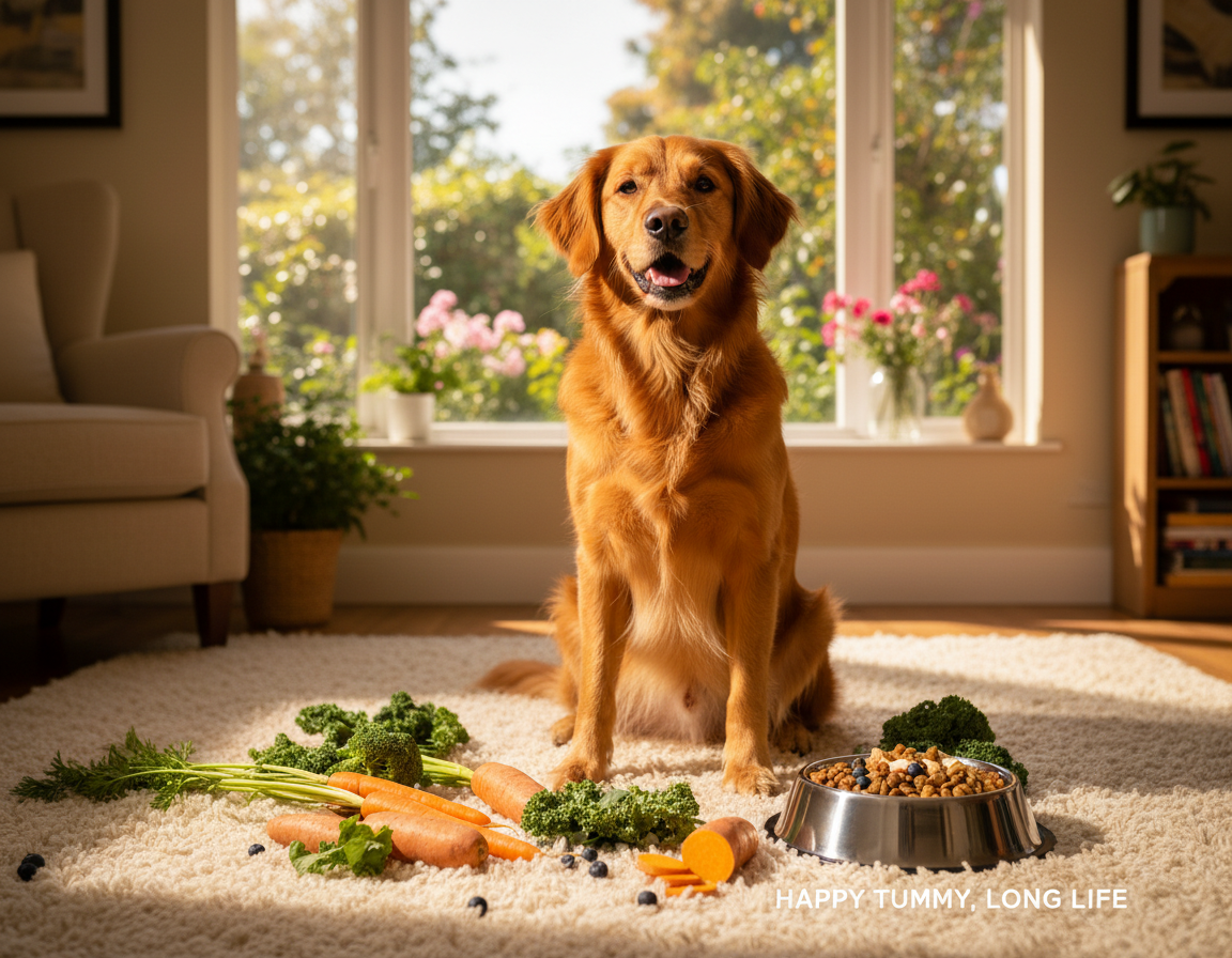Varnost prebavnega sistema psa = daljše življenje