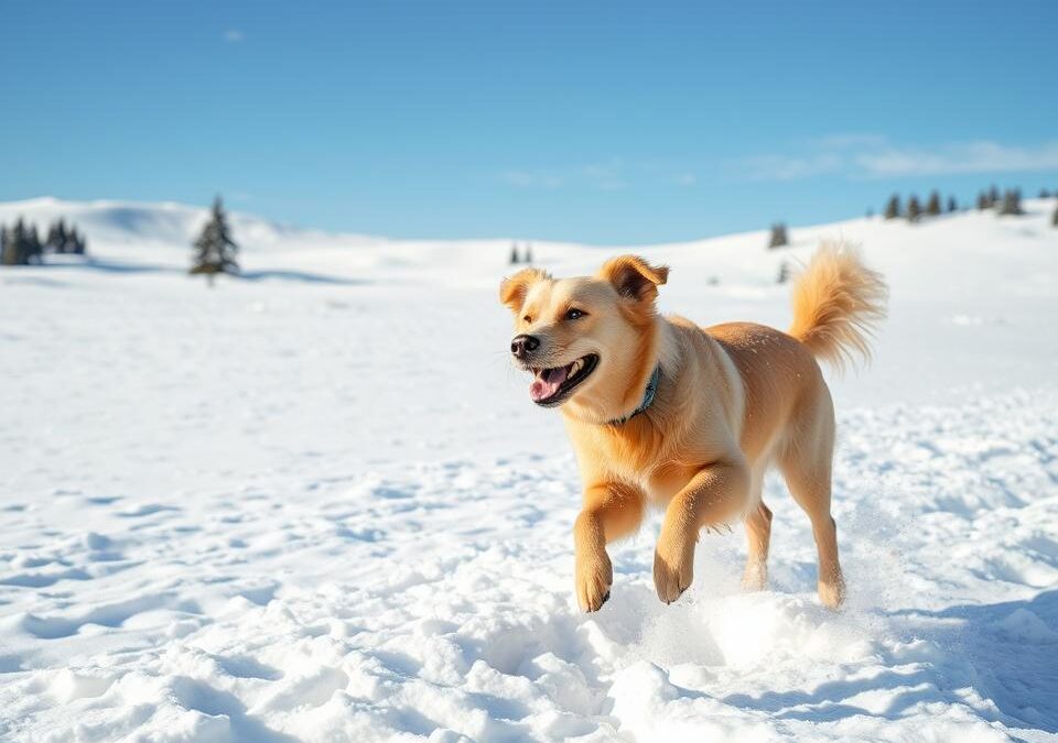 Prednosti igre psa na snegu – Vse, kar moraš vedeti o tem!