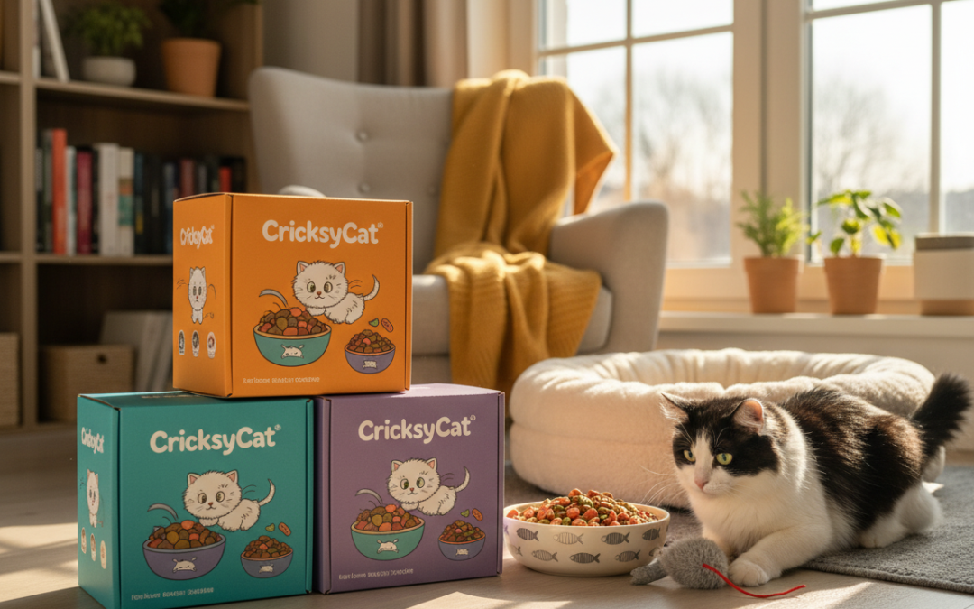 Naročnina na mačjo hrano CricksyCat – zakaj se splača?