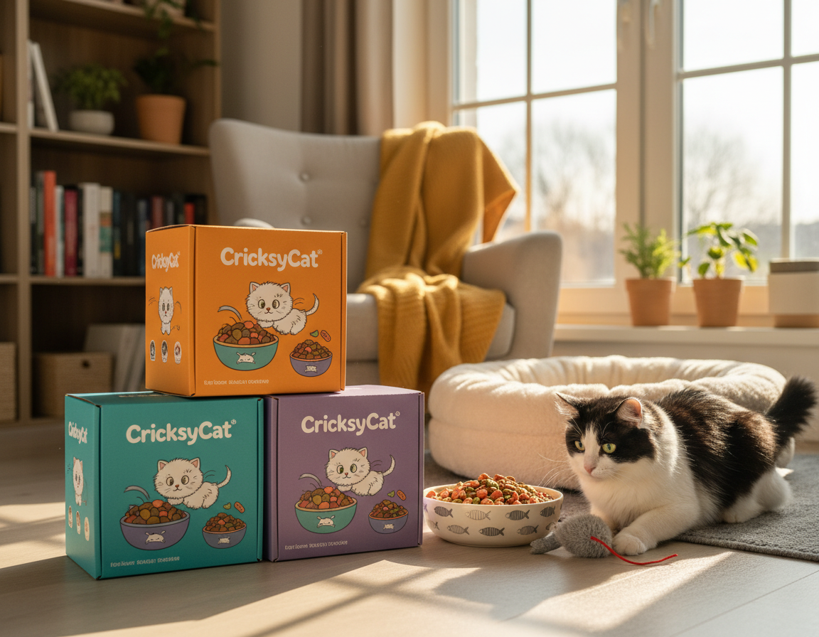 Naročnina na mačjo hrano CricksyCat – zakaj se splača?