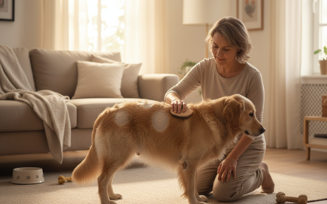 Prenehanje izpadanja dlake in praskanja – zgodba skrbnika