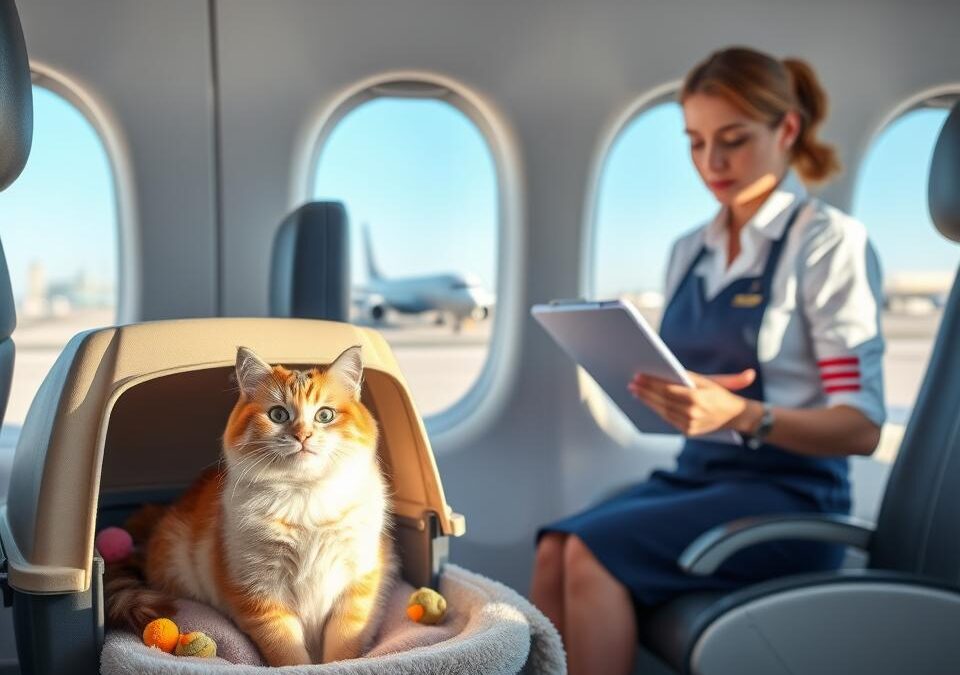 Prevoz mačke z letalom – Vse, kar moraš vedeti o tem!