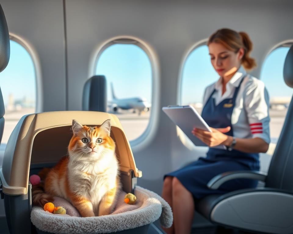 prevoz mačke z letalom