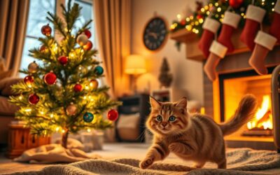 Mačji blog 17 Prvi božič tvoje mačke – vodnik za začetnike