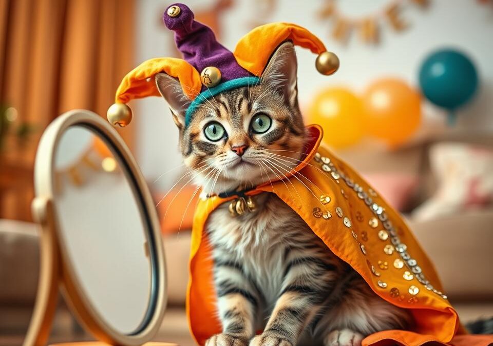 Pustni kostum za mačko? – da ali ne?