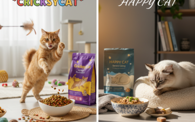 Razmerje med ceno in kakovostjo mačje hrane: CricksyCat vs Happy Cat