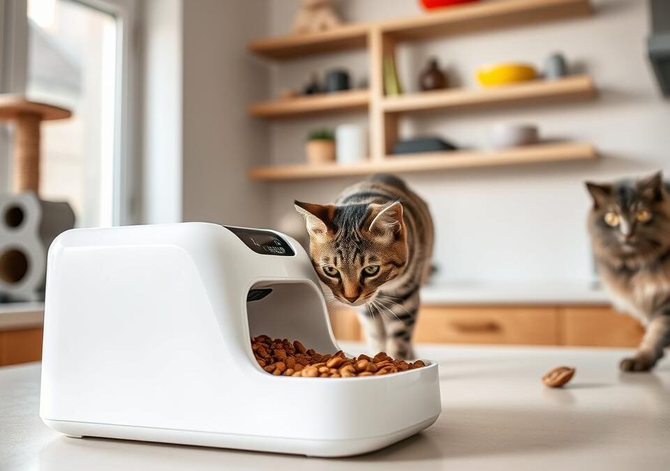 Samodejni krmilniki za mačke – Vse, kar moraš vedeti o tem!