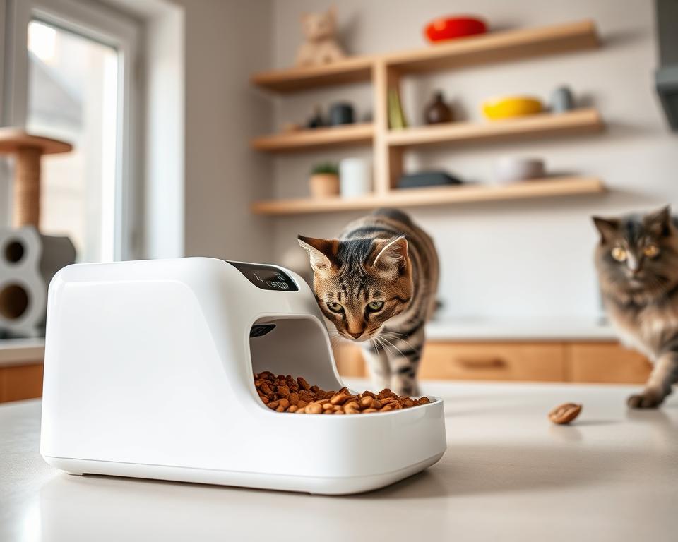 samodejni krmilniki za mačke