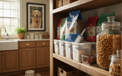 Zakaj ni vseeno, kje shranjuješ pasjo hrano?