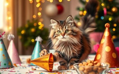 Mačji blog 18 Silvestrska zabava? Na kaj moraš paziti, če je mačka s teboj