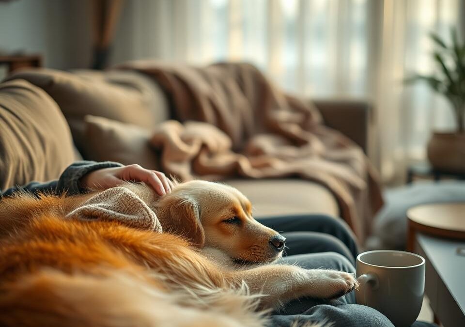 Kaj ti pes sporoča, ko se stisne k tebi? – pomen telesne bližine