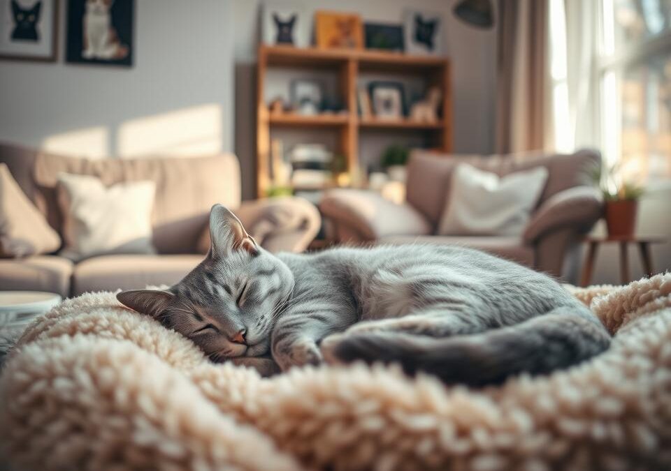 Spalne navade starejših mačk – Vse, kar moraš vedeti o tem!