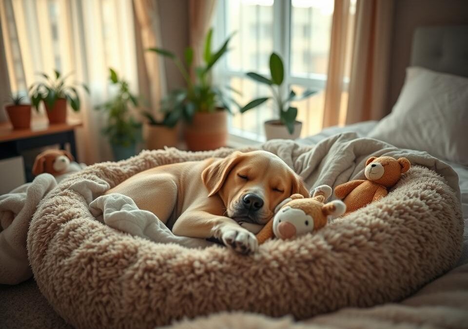 Spalne navade starejših psov – Vse, kar moraš vedeti o tem!