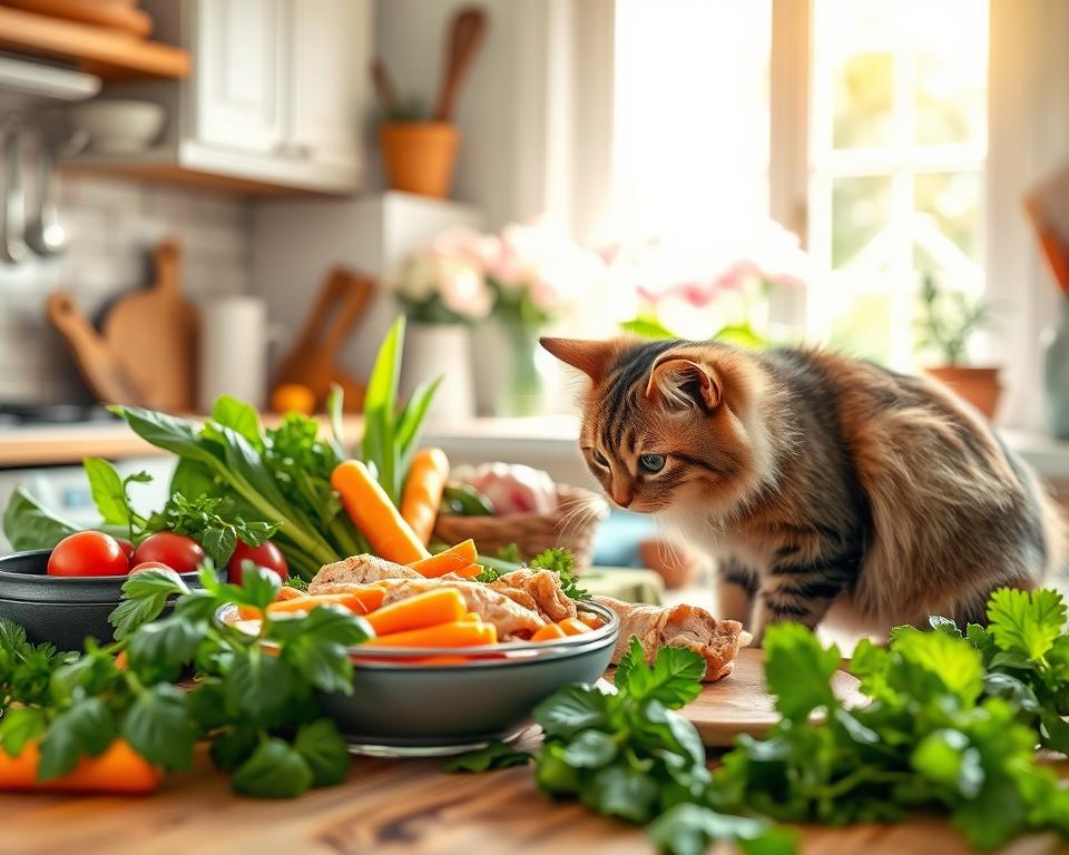 spomladanska prehrana mačke