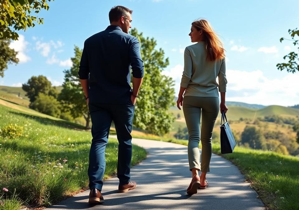 Skupni sprehod ni le gibanje – je tudi »pogovor«