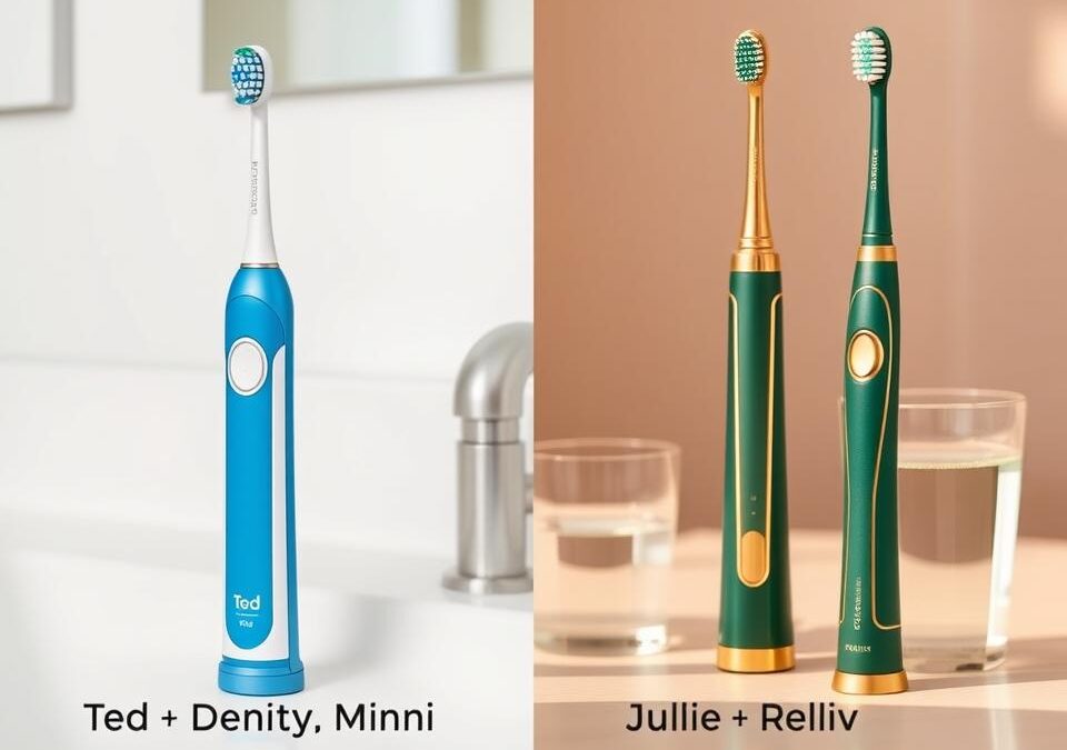 Ted + Denty Mini ali Juliet + preliv – kaj je izboljšalo čiščenje zob?