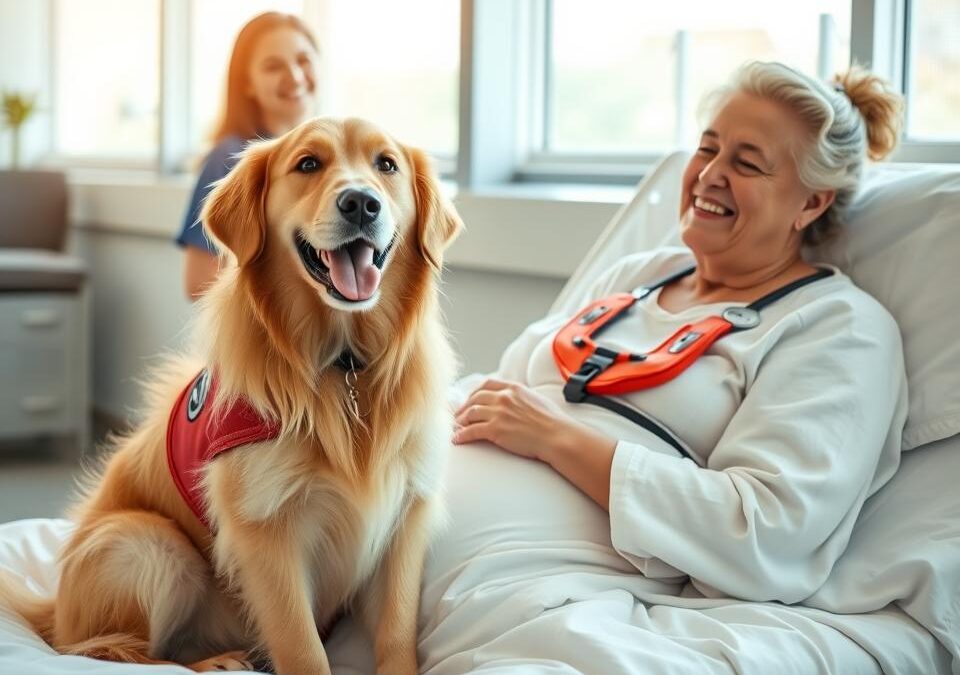 Terapevtski pasji obiski v bolnišnicah – Vse, kar moraš vedeti o tem!