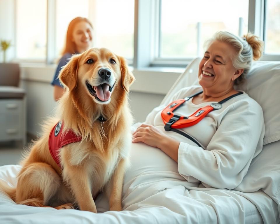 terapevtski pasji obiski v bolnišnicah