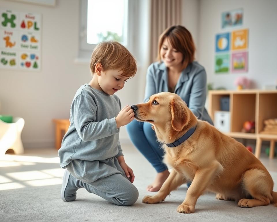 terapija-avtizma-s-pomocjo-psov terapija avtizma s pomočjo psov