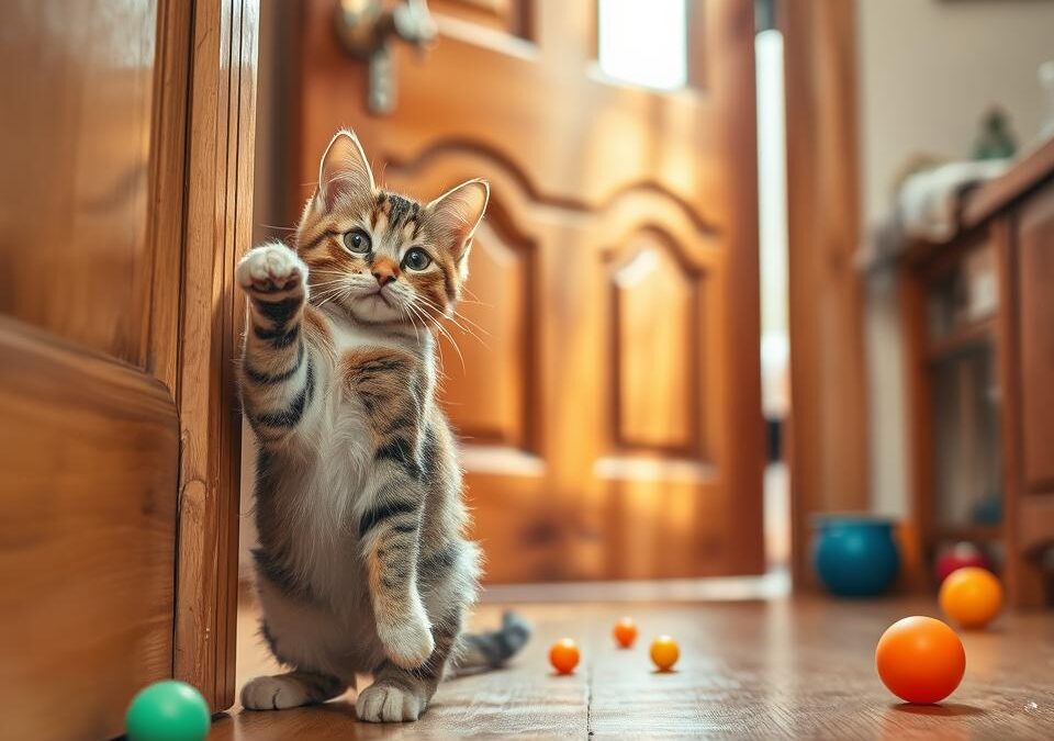 Triki proti zaprtim vratom pri mačkah – Vse, kar moraš vedeti o tem!