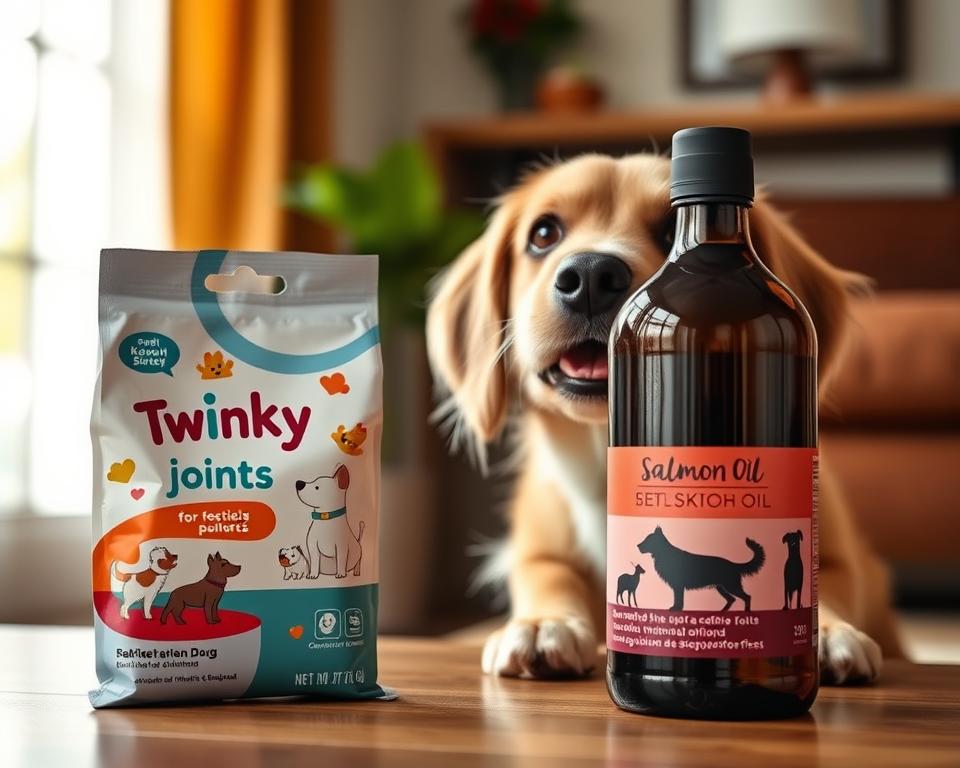 twinky za sklepe vs lososovo olje za starejšega psa