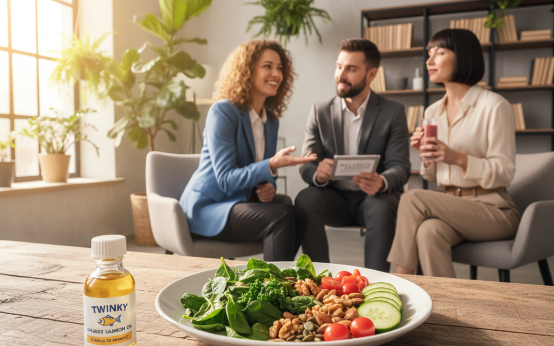 Učinki lososovega olja Twinky po 2 tednih – poročila
