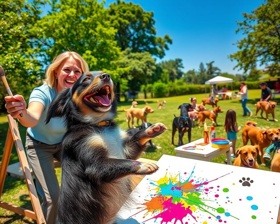 umetniške dejavnosti za pse